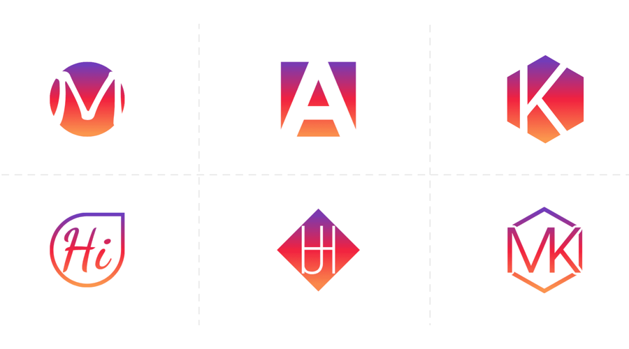 图标合成黑科技为品牌创建独特的Logo标志